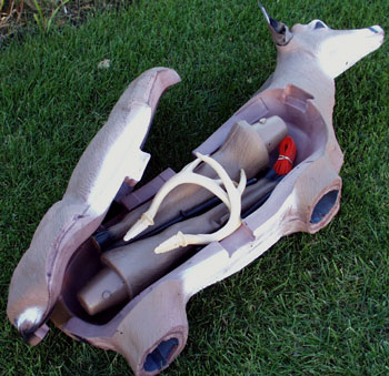 Delta Deer Decoy Ready For Transporting