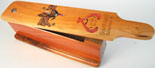 Limited Edition Painted Cedar Custom Box Call with Cherry Lid by Southland Games Calls for Turkey Hunters and Collectors