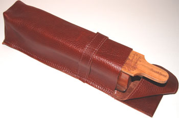 Turkey Hunting Secrets Leather Box Call Holster by Roger Raisch Hunting Products for Turkey Hunting