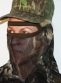 Quaker Boy Bandito Face Mask-Mossy Oak B.U. Camo