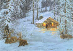 G'Cl'ee - "Holiday Visitors" by Wildlife Artist Larry Anderson
