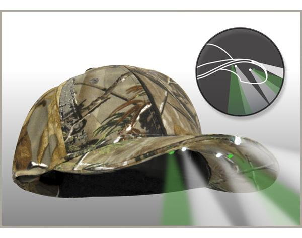 Panther Vision 5 LED Realtree Camo Cap