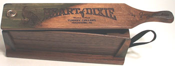 Heart of Dixie Camo-Walnut Custom Box Turkey Call by Heart of Dixie for Turkey Hunters and Collectors